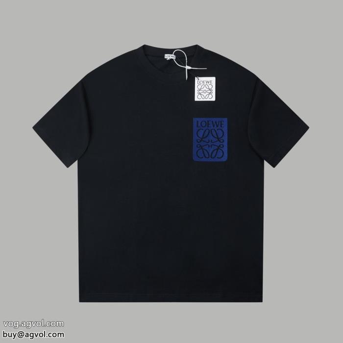 柔らかな着心地期間限定半袖TシャツLOEWEブランド 激安 _0_3