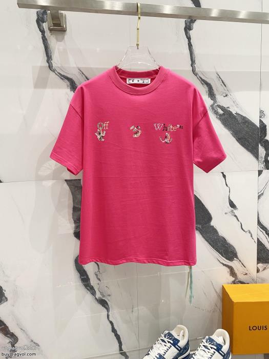 Off-White半袖Tシャツカワイイ雰囲気抜け感スゴイ偽 ブランド 通販_0_2