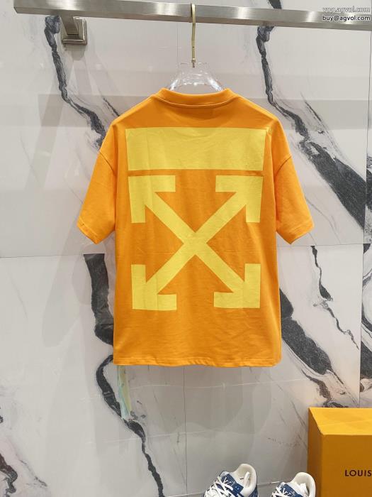 偽 ブランド 販売半袖Tシャツオフホワイト優しい肌触り夏の最新ファッション_0_3
