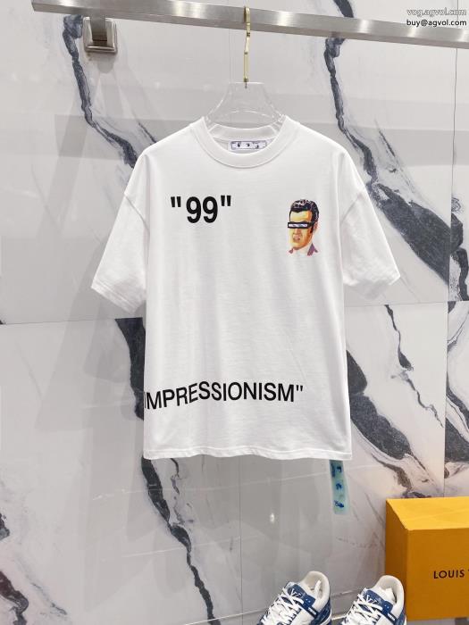 ブランド 偽物 激安日本未上陸のブランド気分が上がる半袖TシャツOff-White_0_2