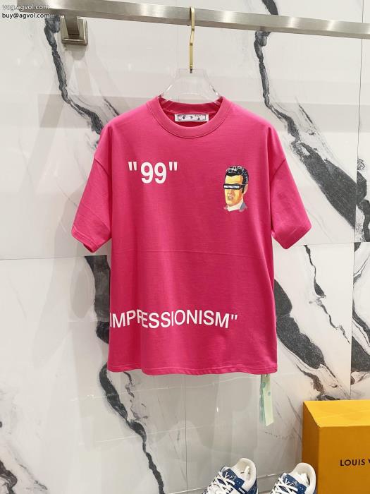 ブランド 偽物 激安日本未上陸のブランド気分が上がる半袖TシャツOff-White_0_3