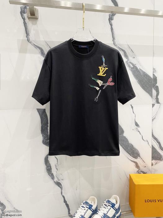 好印象123%今季のベスト新作コピー ブランド 通販半袖Tシャツルイ ヴィトン_0_2