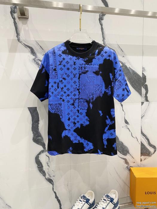 2024ファッション最新で完売確実ルイ ヴィトンブランド 偽物半袖Tシャツ_0_1