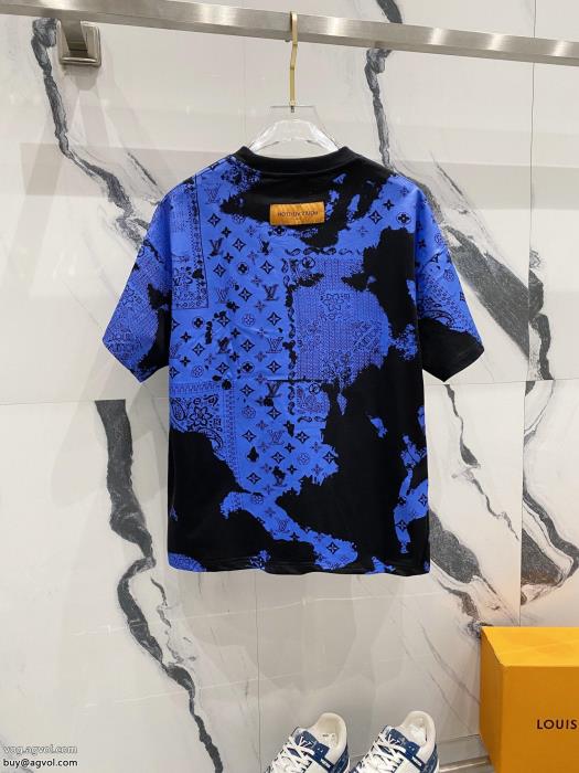2024ファッション最新で完売確実ルイ ヴィトンブランド 偽物半袖Tシャツ_0_2