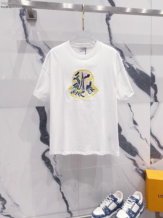 注目!22-23AW定番人気のモデルブランド コピー s 級半袖TシャツMONCLER_0_0