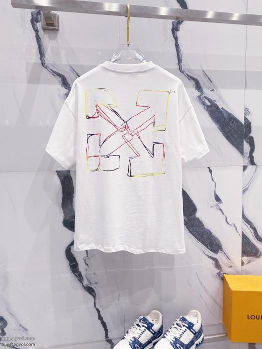 半袖Tシャツ偽物 ブランド ショップOff-White2024限定色や海外限定上品シックなお品_0_2