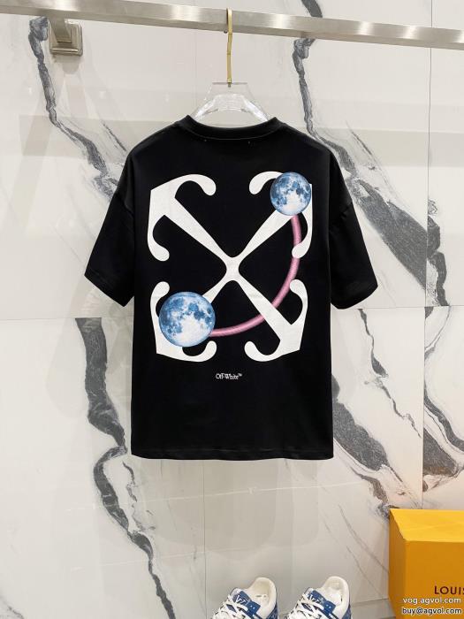大人っぽく仕上げ人気話題コピー 商品 販売Off-White半袖Tシャツ_0_2