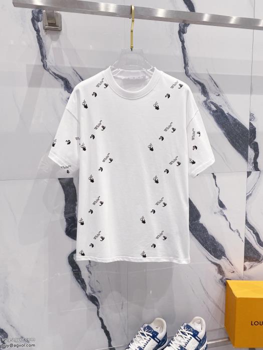 ブランド コピー安定感がありファッションの最先端！半袖TシャツOff-White_0_0