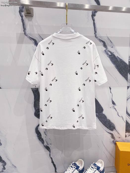 ブランド コピー安定感がありファッションの最先端！半袖TシャツOff-White_0_2