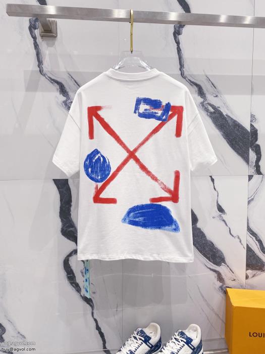 半袖Tシャツコピー ブランド 通販大人の色気を印象に今年らしい優秀アイテムOff-White_0_2