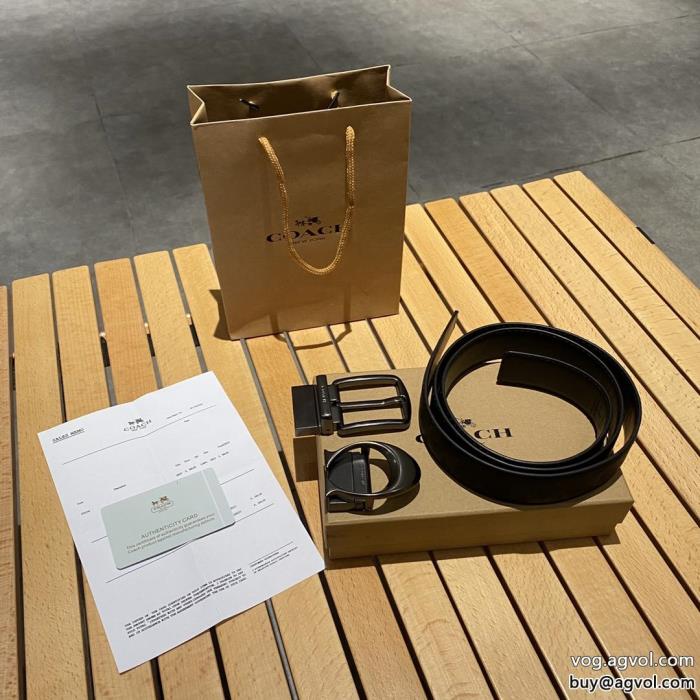 必需品夏に必須の定番アイテムCOACHブランド フェイクベルト_0_0