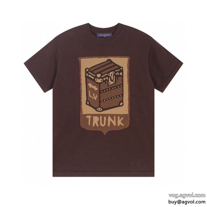 2024新作2024流行り高品質素材偽物 ブランドルイ ヴィトン半袖Tシャツ_0_1