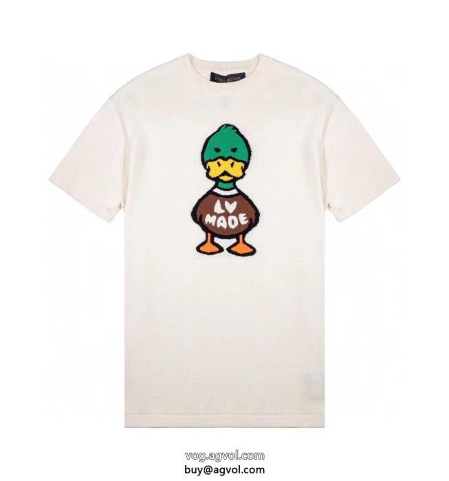 カジュアルさ通勤にもOKLOUIS VUITTON半袖Tシャツスーパー コピー 通販 優良_0_1