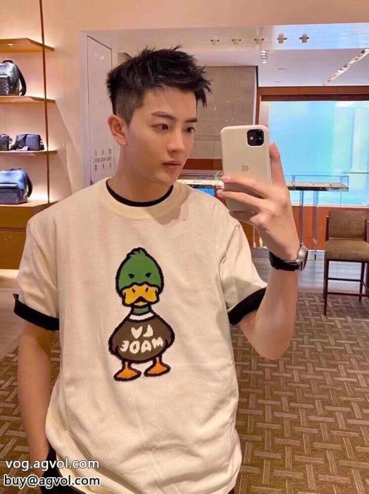 カジュアルさ通勤にもOKLOUIS VUITTON半袖Tシャツスーパー コピー 通販 優良_0_3