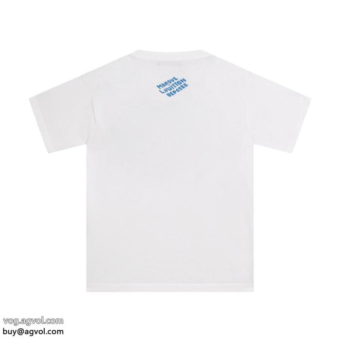 LOUIS VUITTON半袖Tシャツ最前線2024大人のこなれ感偽物 通販 _0_2