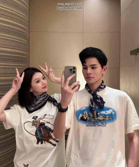 LOUIS VUITTON半袖Tシャツ最前線2024大人のこなれ感偽物 通販 _0_4