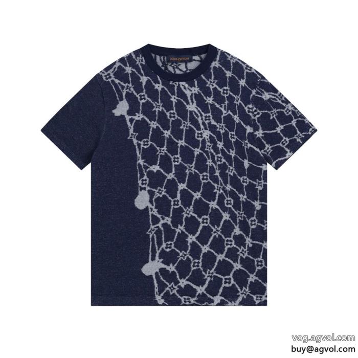 毎年爆発的人気即発送最新作2024 ブランド コピーLOUIS VUITTON半袖Tシャツ_0_2