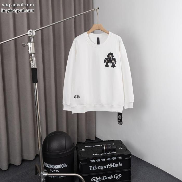 ブランド コピー 優良新作限定めっちゃ綺麗色大注目パーカーCHROME HEARTS_0_0