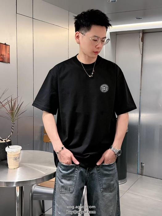 Dolce&Gabbana新作限定便利でめちゃ可愛国内希少！大人気偽物 ブランド 激安半袖Tシャツ_0_1