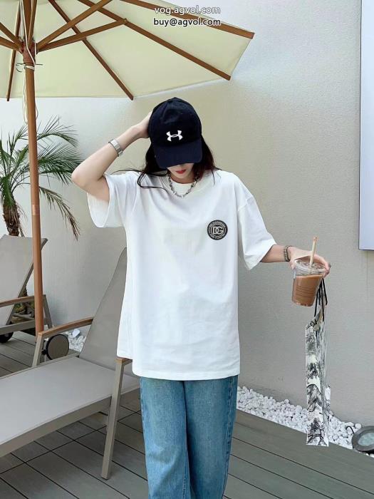 Dolce&Gabbana新作限定便利でめちゃ可愛国内希少！大人気偽物 ブランド 激安半袖Tシャツ_0_3