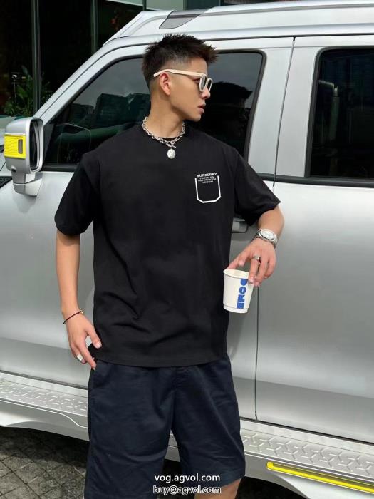 BURBERRYコスパ最強エレガント系スタイル半袖Tシャツ偽物 ブランド 激安_0_3