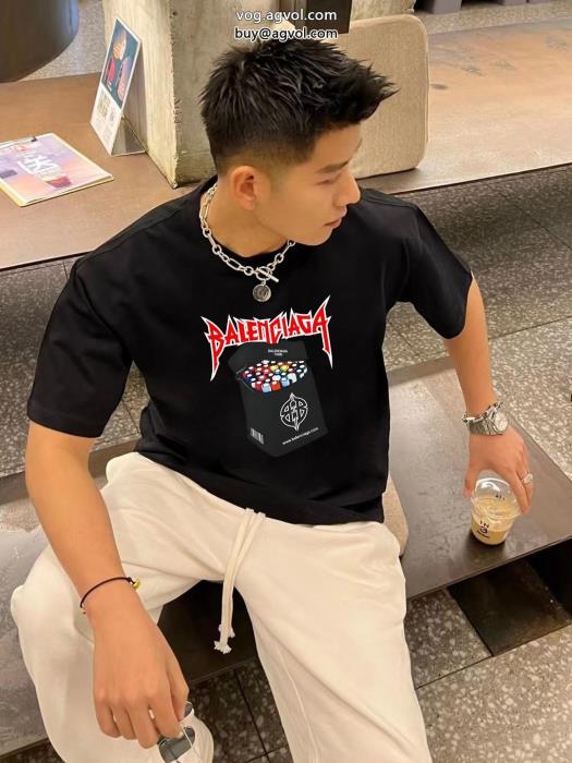 balenciaga使い勝手のよさが魅力定番人気商品偽物 ブランド半袖Tシャツ_0_2