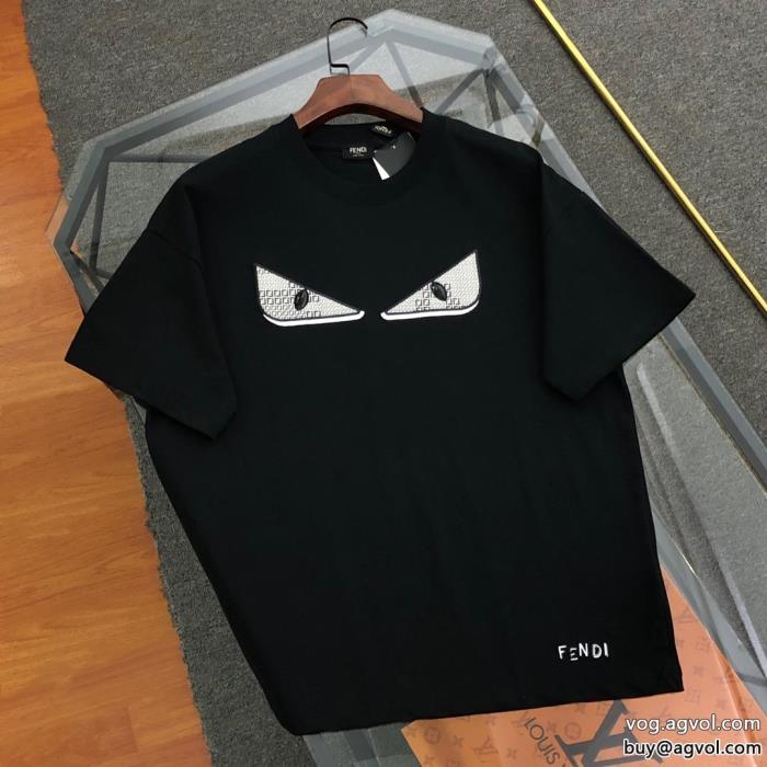 著名人愛用お手頃価格フェンディ半袖Tシャツブランド 偽物_0_1