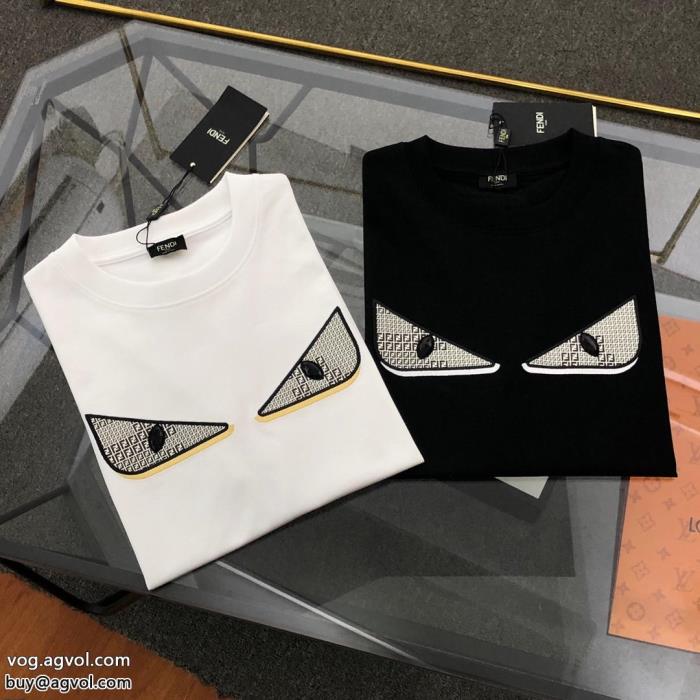 著名人愛用お手頃価格フェンディ半袖Tシャツブランド 偽物_0_2