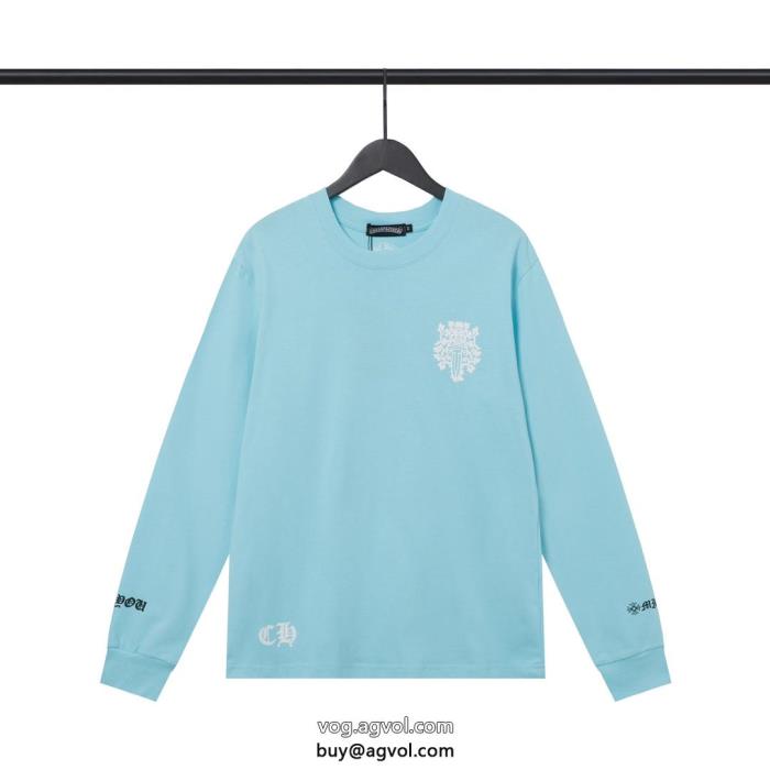 偽 ブランド 販売長袖TシャツCHROME HEARTS人気☆夏にお勧め今だけSALE_0_0