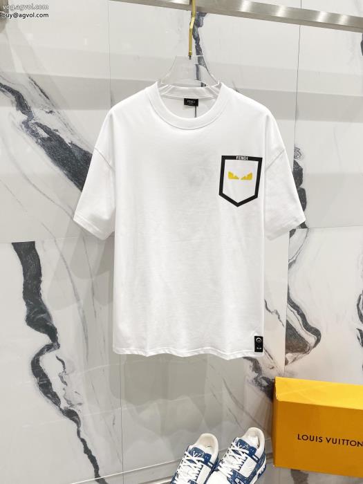 FENDI半袖Tシャツ激安 通販 専門コスパ最強2024季節限定_0_1