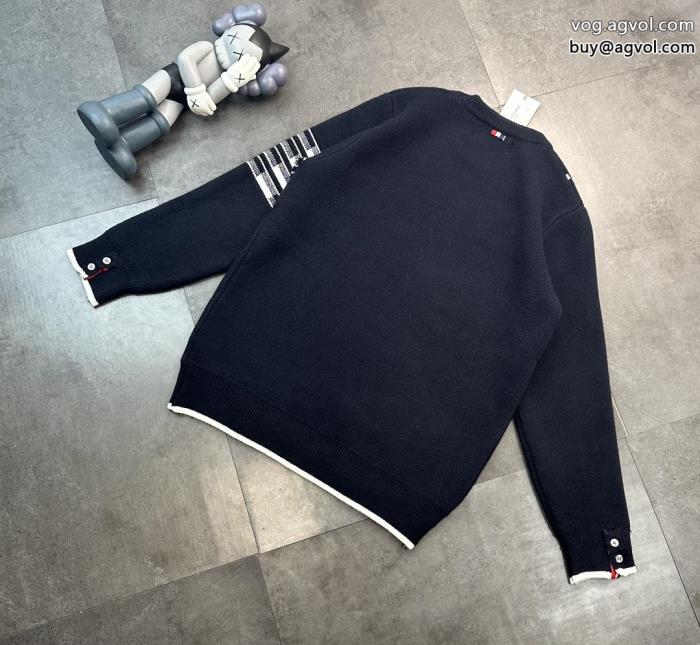 セーター今旬のシルエットバランス最新作2025ブランド 激安 THOM BROWNE_0_0