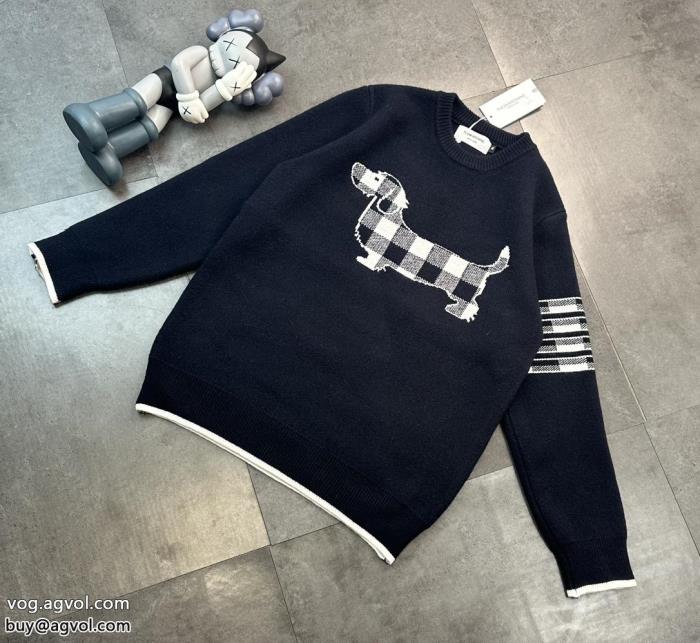 セーター今旬のシルエットバランス最新作2025ブランド 激安 THOM BROWNE_0_1