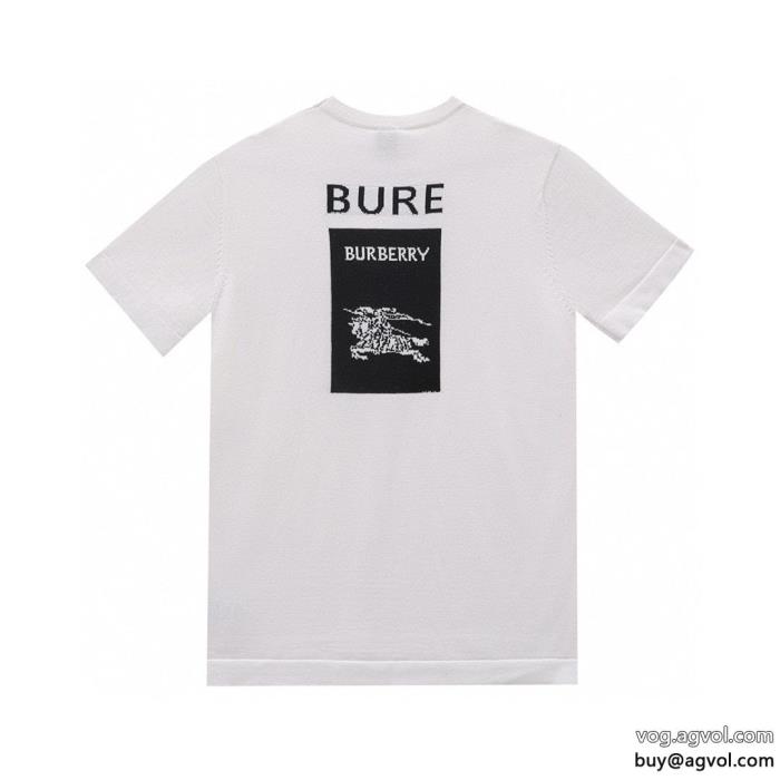 バーバリー半袖Tシャツカジュアルの定番夏の最新ファッションブランド コピー 品_0_0