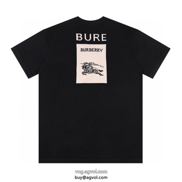バーバリー半袖Tシャツカジュアルの定番夏の最新ファッションブランド コピー 品_0_3