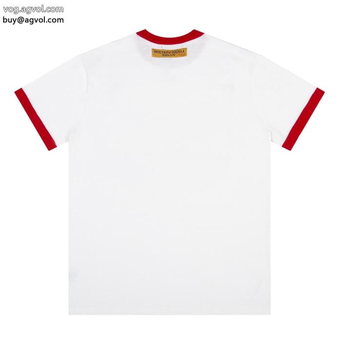 毎日に上質を 2025夏に意外と人気な新作LOUIS VUITTON半袖Tシャツ激安 通販 専門_0_2