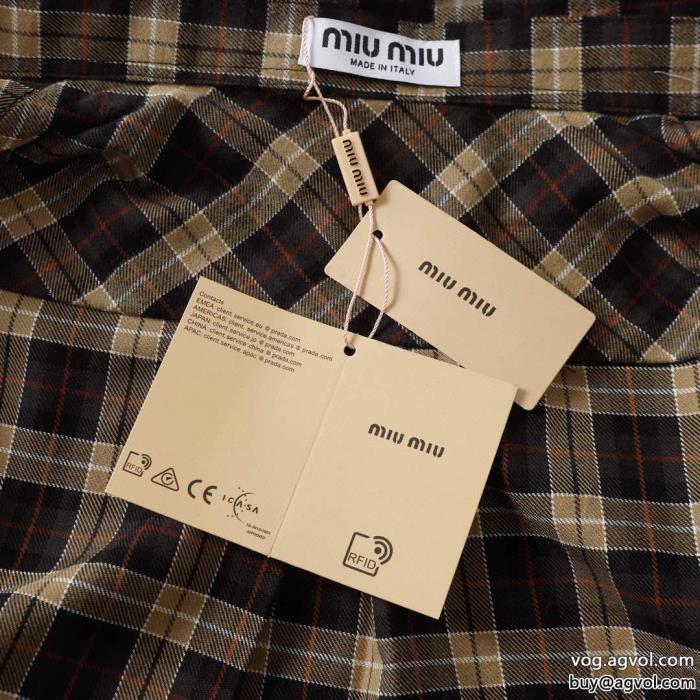 愛用者が続出中人気が続行限定アイテムMIUMIUブランド 品 激安 通販長袖シャツ_1_3