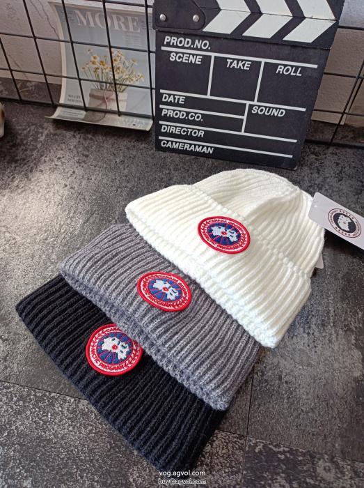 ブランド 激安 秋冬らしい華やかドレスアップ効果も抜群帽子Canada Goose_0_2