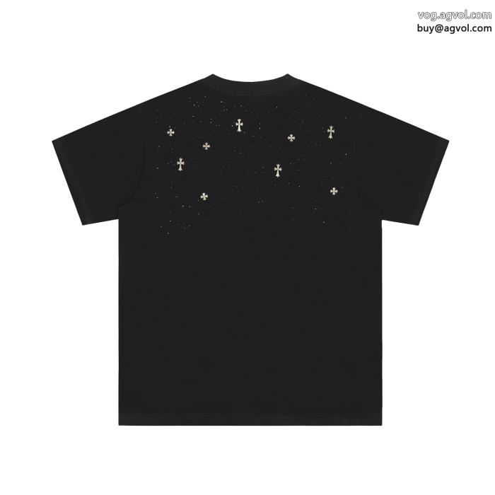 半袖Tシャツブランド 偽物 激安大幅に値下げ即完売CHROME HEARTS_0_1