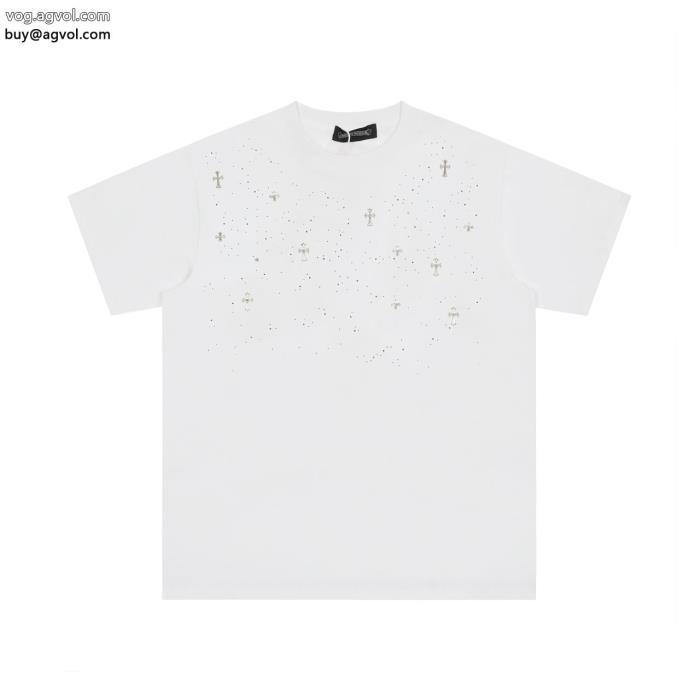 半袖Tシャツブランド 偽物 激安大幅に値下げ即完売CHROME HEARTS_0_2