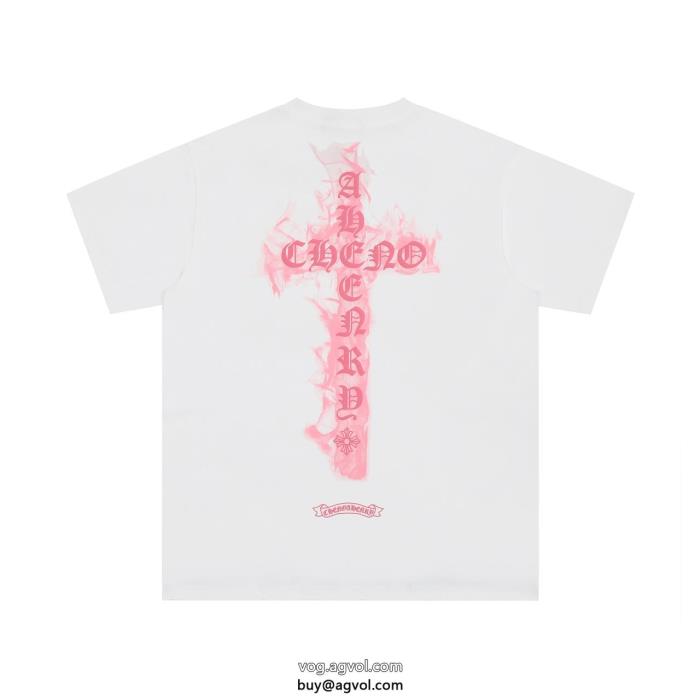 半袖TシャツCHROME HEARTS偽物 通販 高級感が溢れた23SS 秋冬最新作 海外発_0_1
