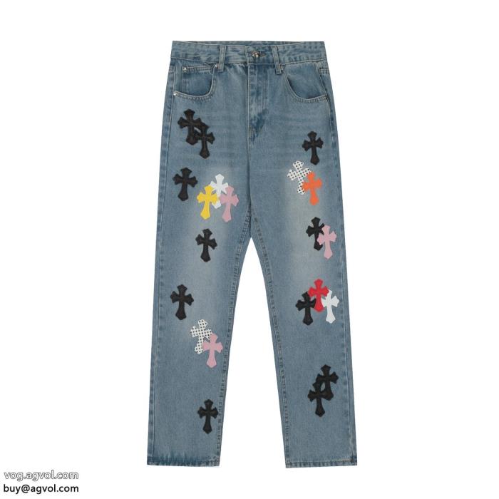 CHROME HEARTS23SS 異素材この冬絶対欲しいブランド スーパー コピー 舗ジーンズ_0_0