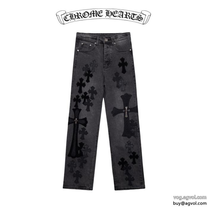 速達便発送通勤の定番スーパー コピー 通販ジーンズCHROME HEARTS_0_0