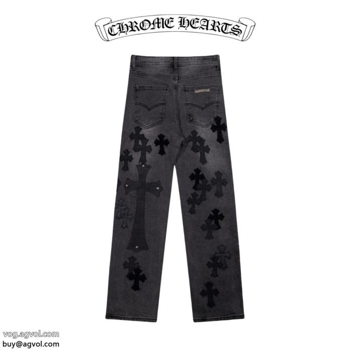 速達便発送通勤の定番スーパー コピー 通販ジーンズCHROME HEARTS_0_1