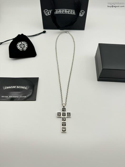 大人の余裕が漂う今年らしく魅力的アップブランド レプリカCHROME HEARTSネックレス_0_0