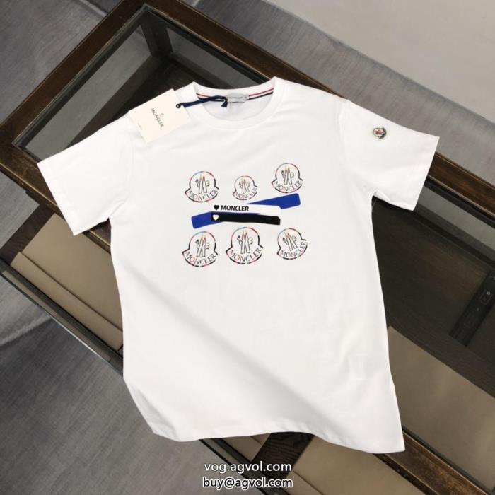 スーパー コピー 安心 半袖Tシャツ話題の新作到着スタイルアップ効果モンクレール_0_3