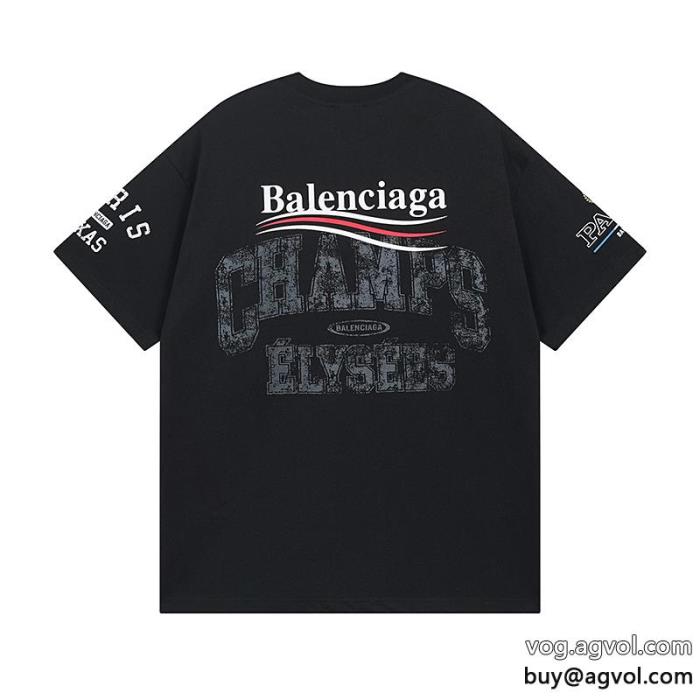 balenciaga2025秋冬新作冬の最新ファッションコピー 商品 ブランド半袖Tシャツ_0_2
