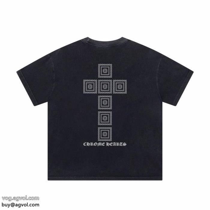 半袖Tシャツ最新トレンドファッション新着魅力を放つコピー 商品 ブランドCHROME HEARTS_0_3