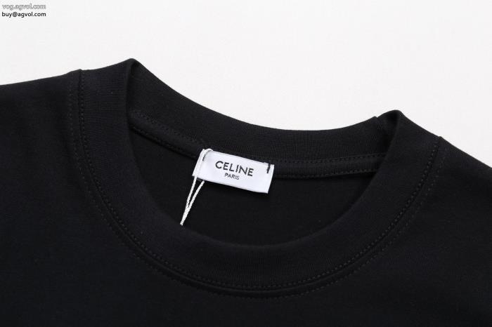 カジュアルな雰囲気があり最新作2025秋冬半袖TシャツCELINEコピー 品 販売_0_4