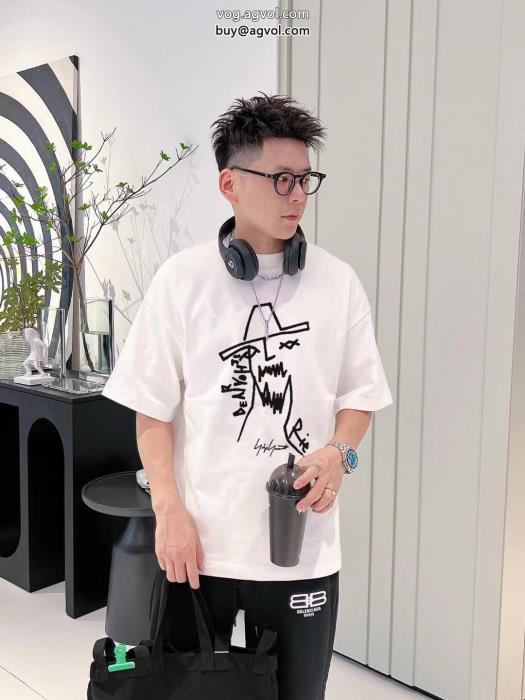 ワイ・スリーブランド コピー 優良半袖Tシャツ正規品保証23秋冬23SS洗練デザイン_0_3
