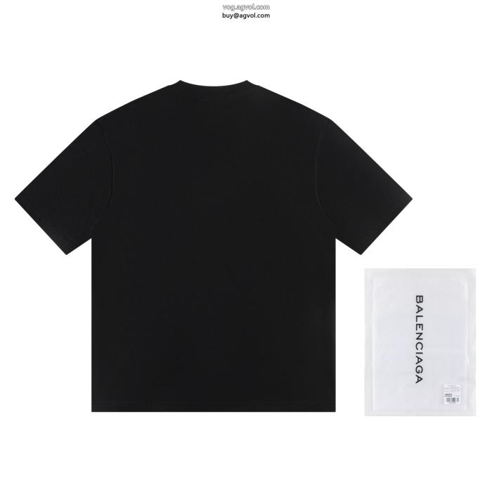 VIP価格23SS海外発 永遠の定番ブランド コピー 安心balenciaga半袖Tシャツ_0_3